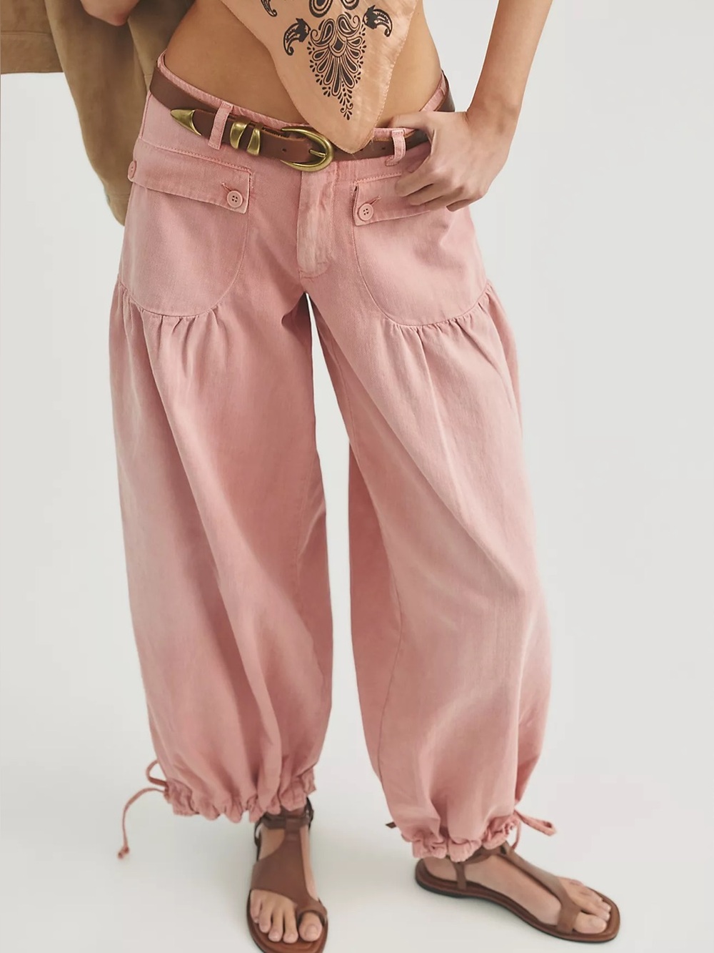 We The Free Lotus Balloon Jeans